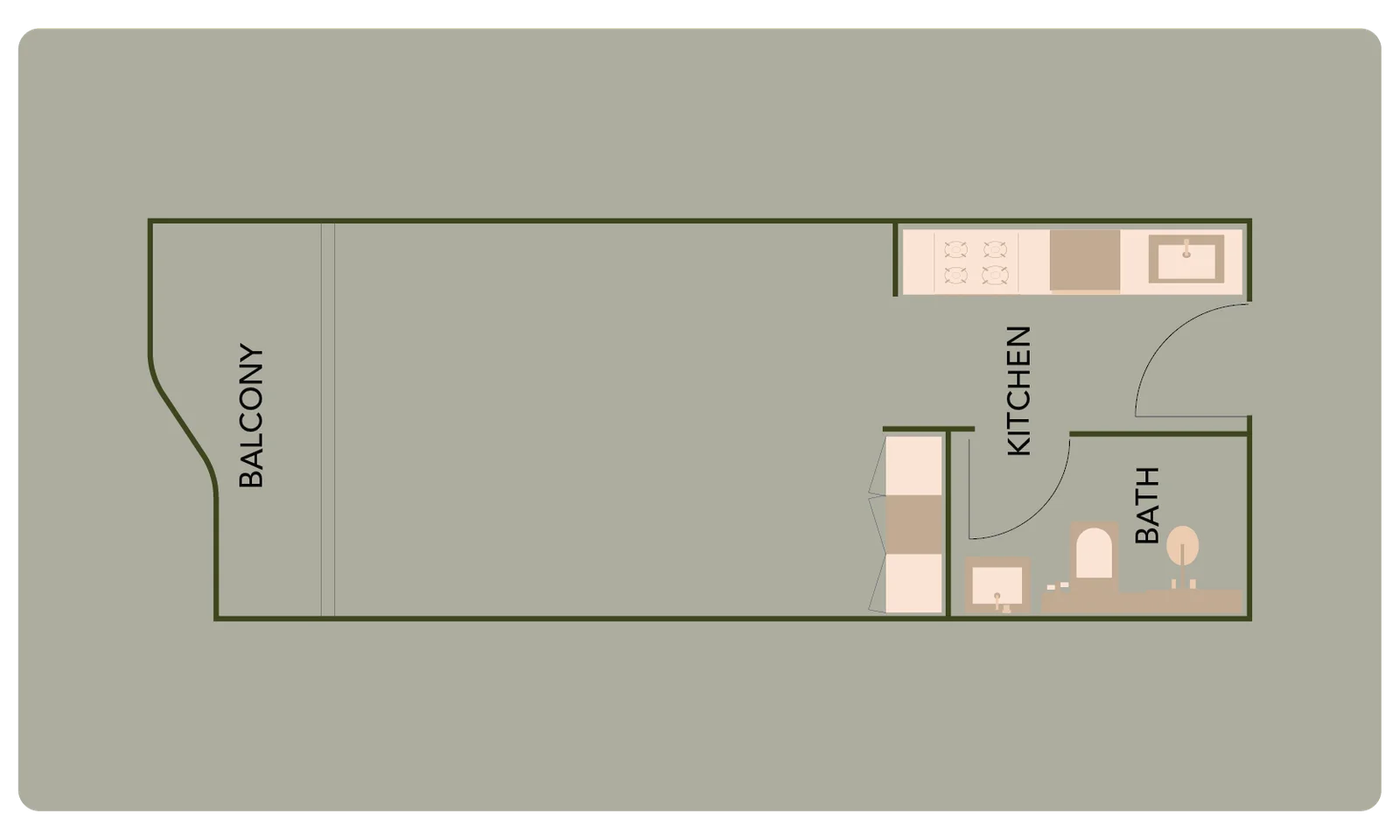 Studio Floor Plan